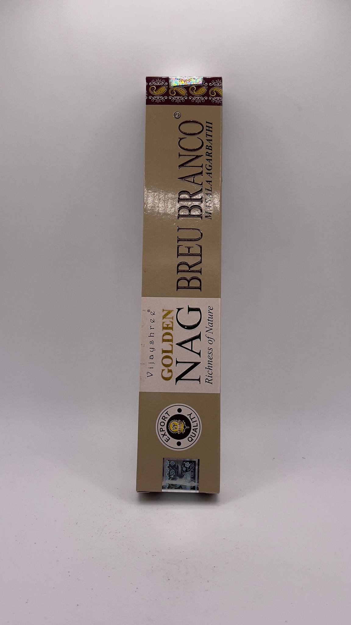 Incenso Golden Nag Breu Branco