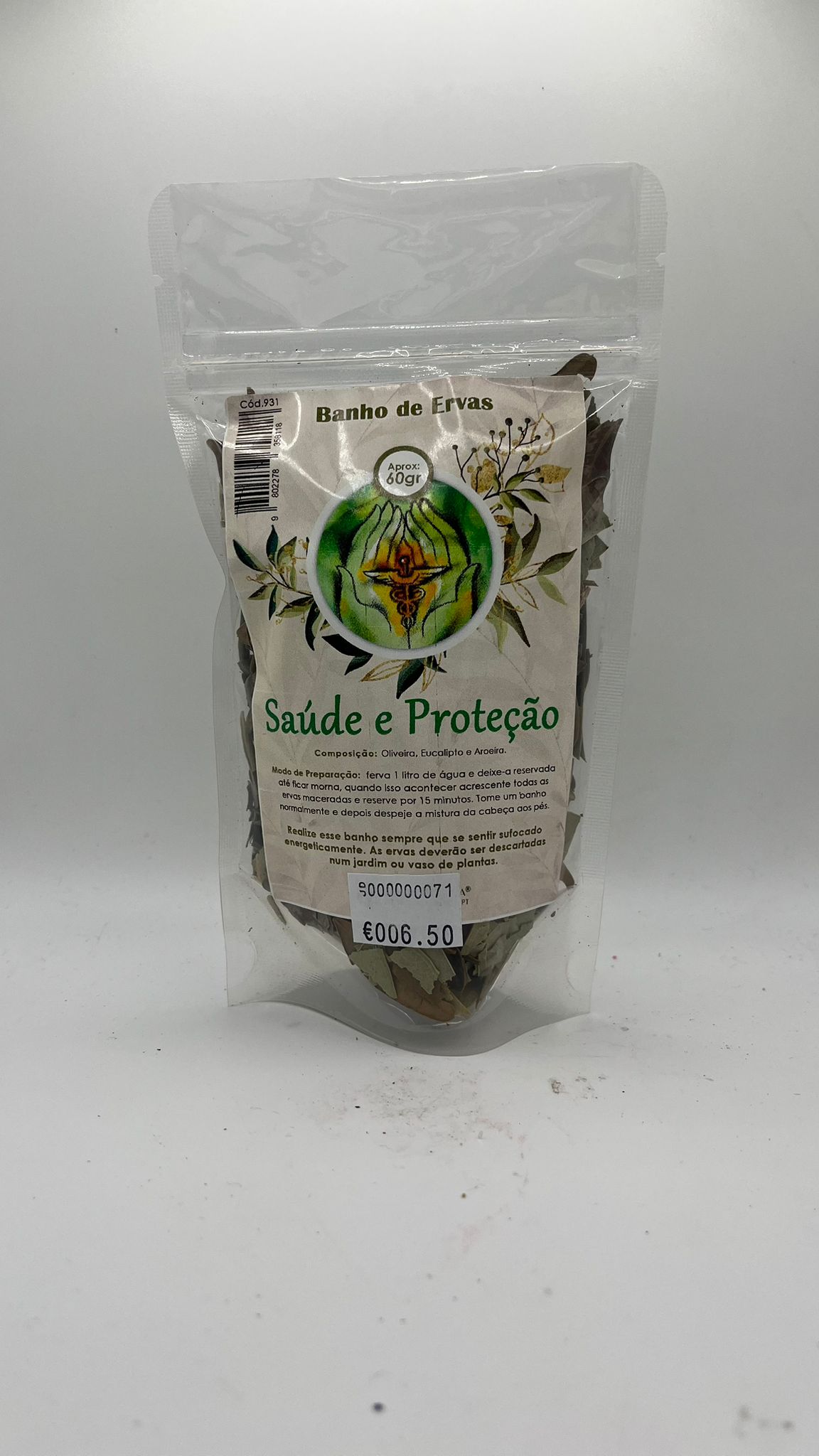 Banho de Ervas Saúde e Proteção