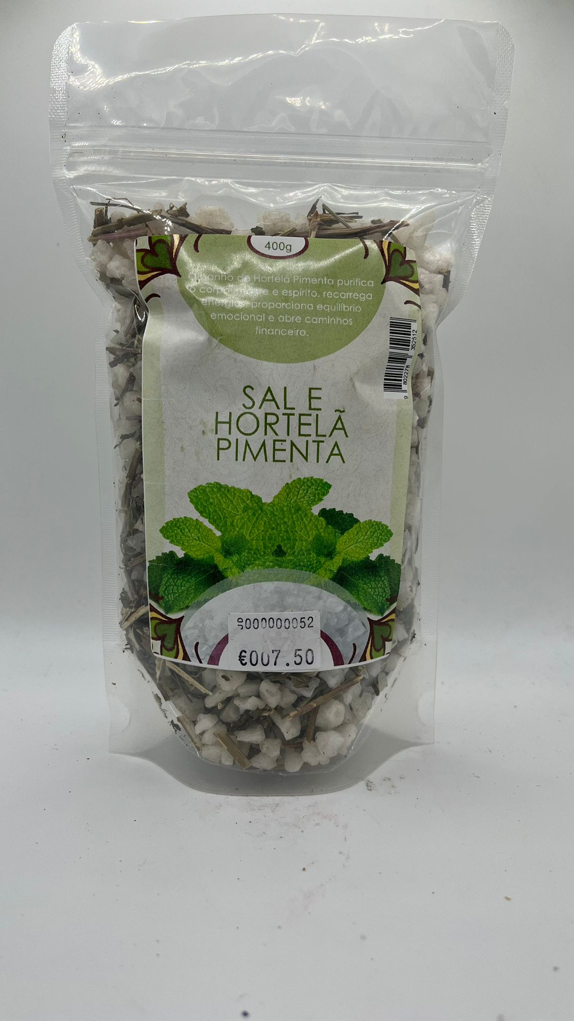 Sal e Hortelã-Pimenta