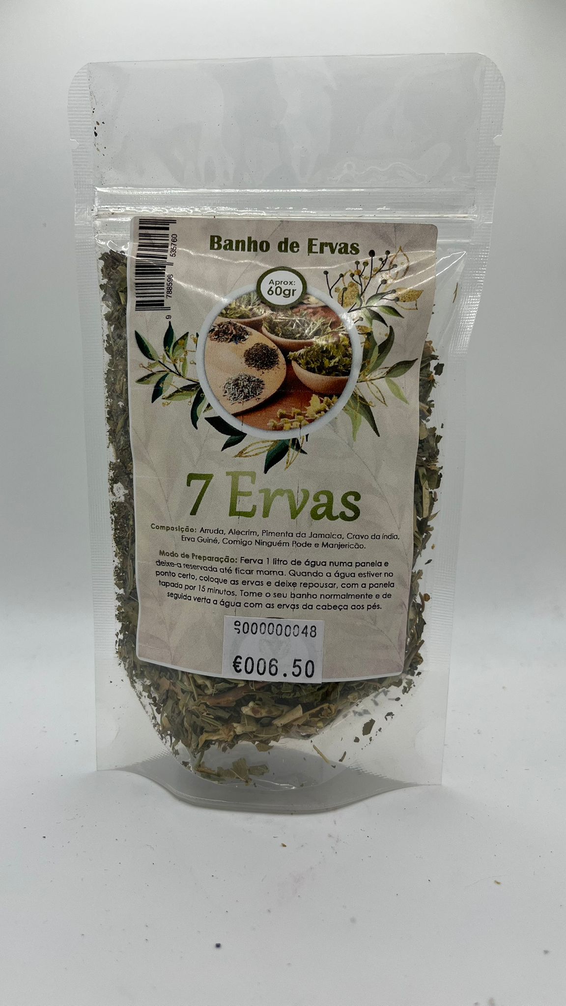 Banho de Ervas 7 Ervas