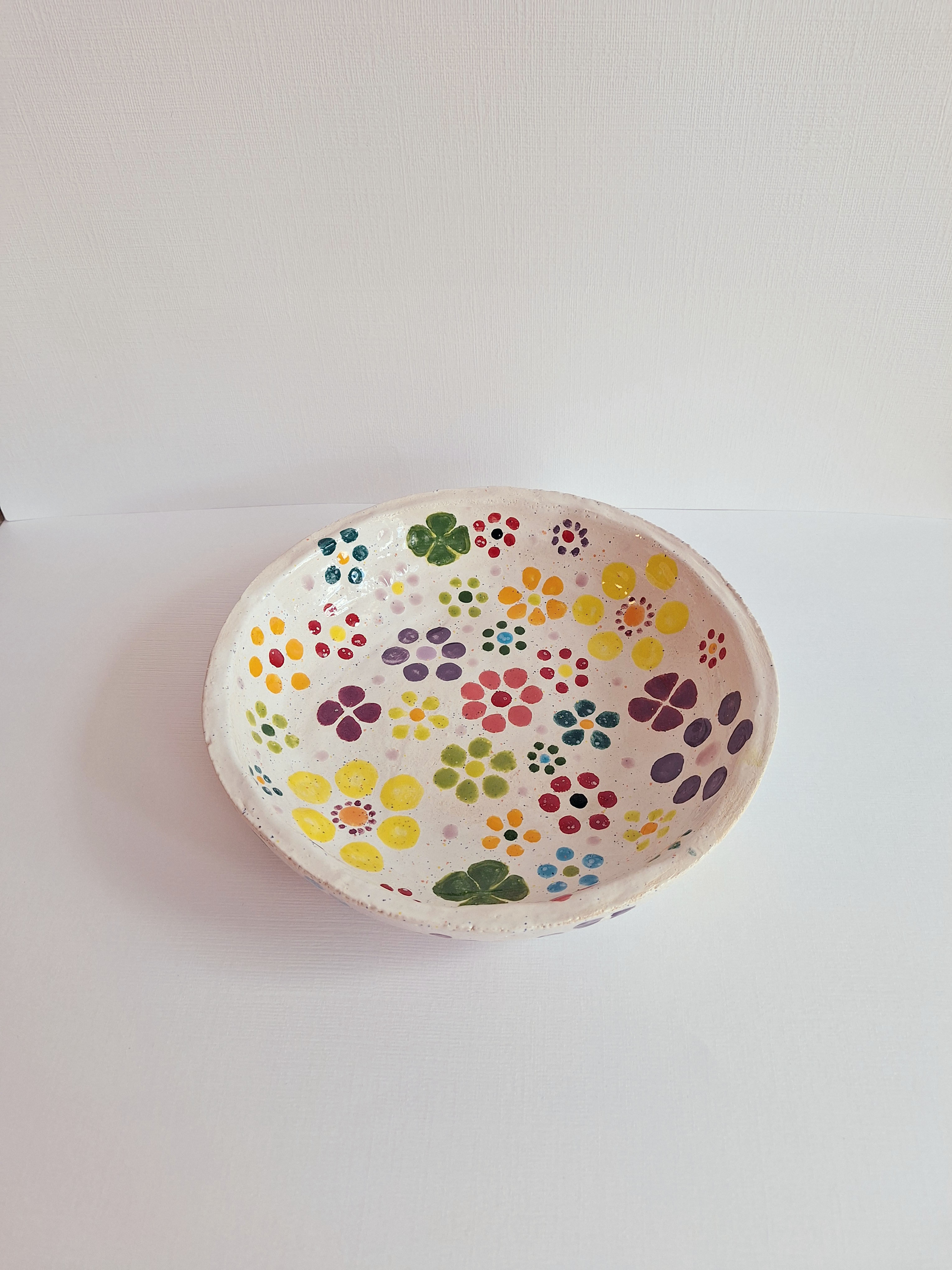 Gekleurde Bloemenschaal