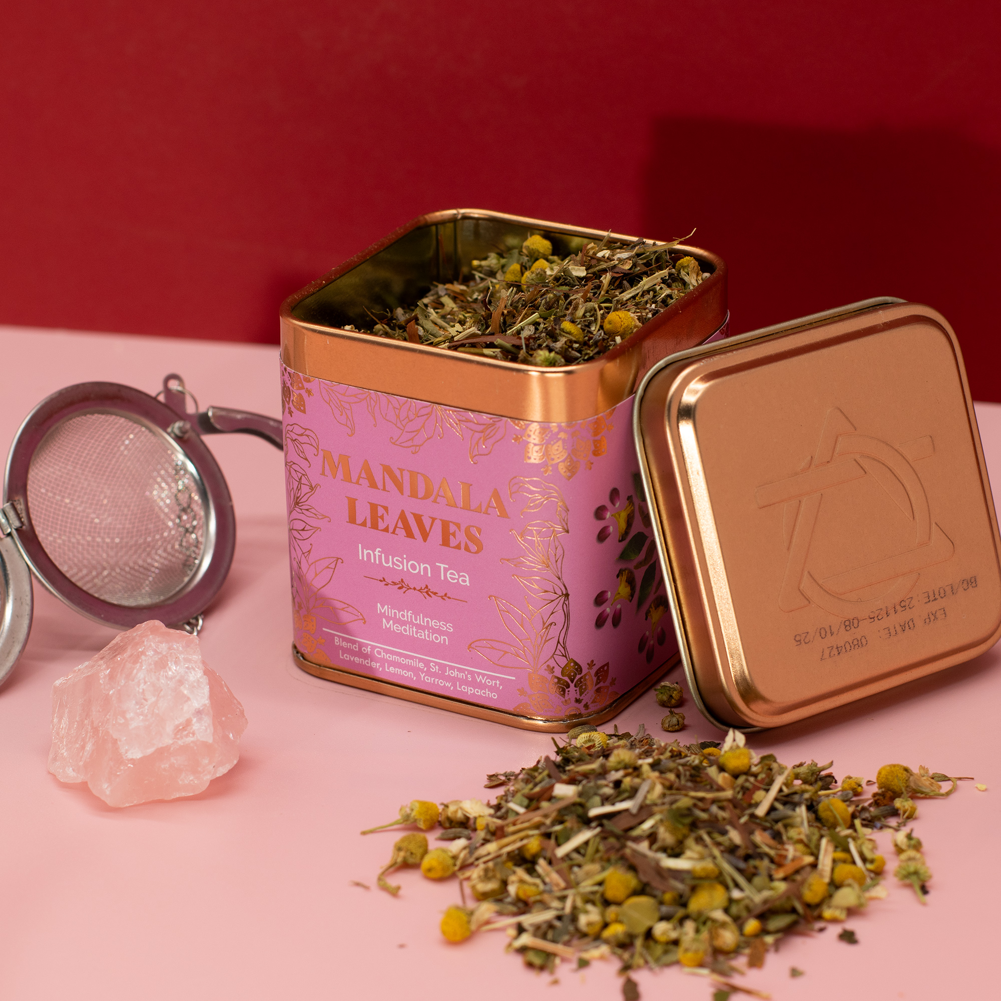 Liniște Interioară – Infuzie pentru Meditație cu Lavandă și Roiniță (50 gr)