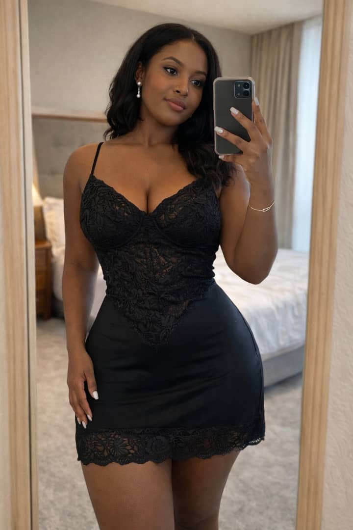 Nuisette en dentelle élégante