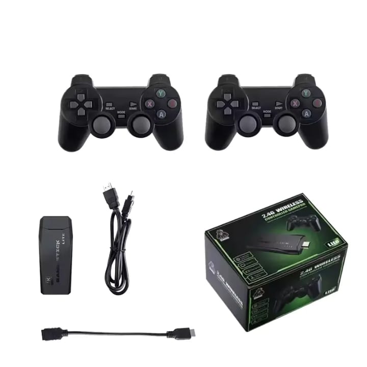 Pack de 2 Manettes Sans Fil PS2