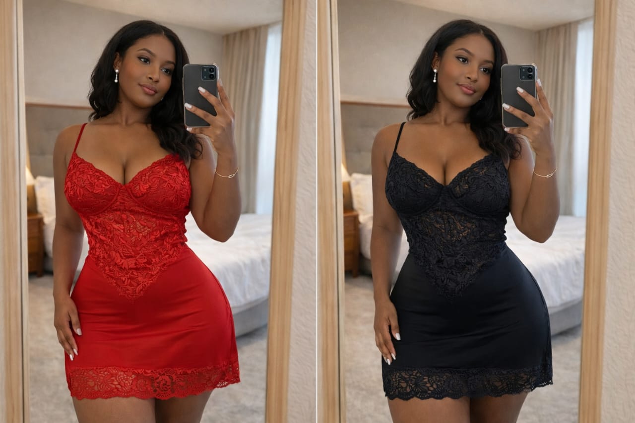 Nuisette en dentelle élégante