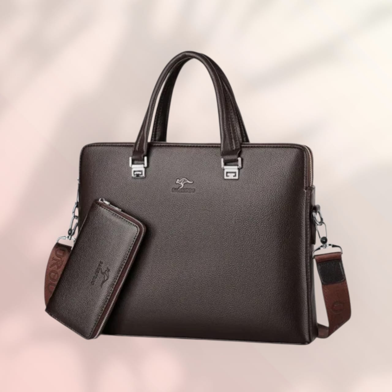 Sacoche d'affaires en cuir