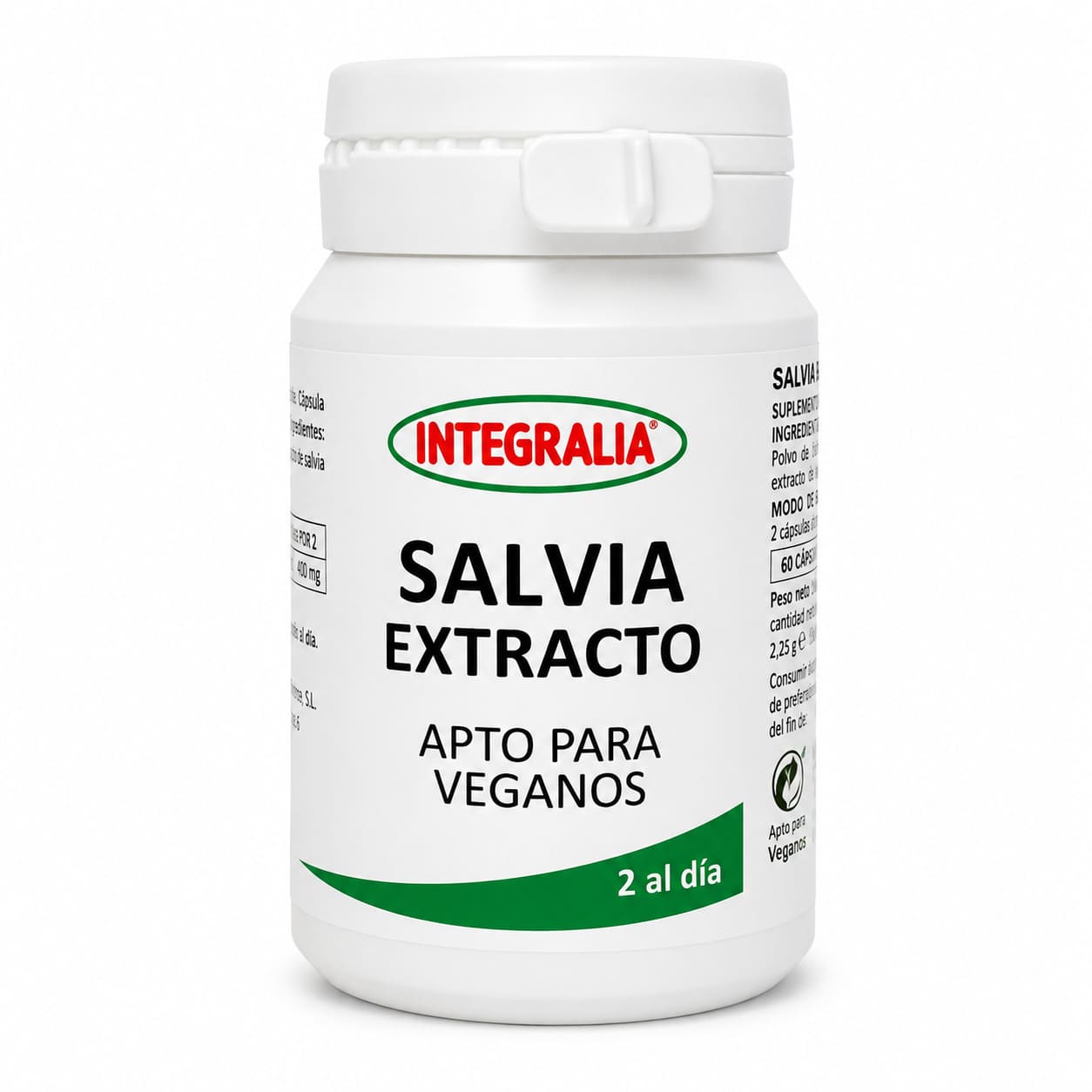 Extracto de Salvia 600 mg 60 cápsulas veganas de Integralia
