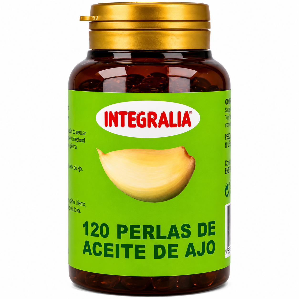 Aceite de Ajo 120 perlas de Integralia