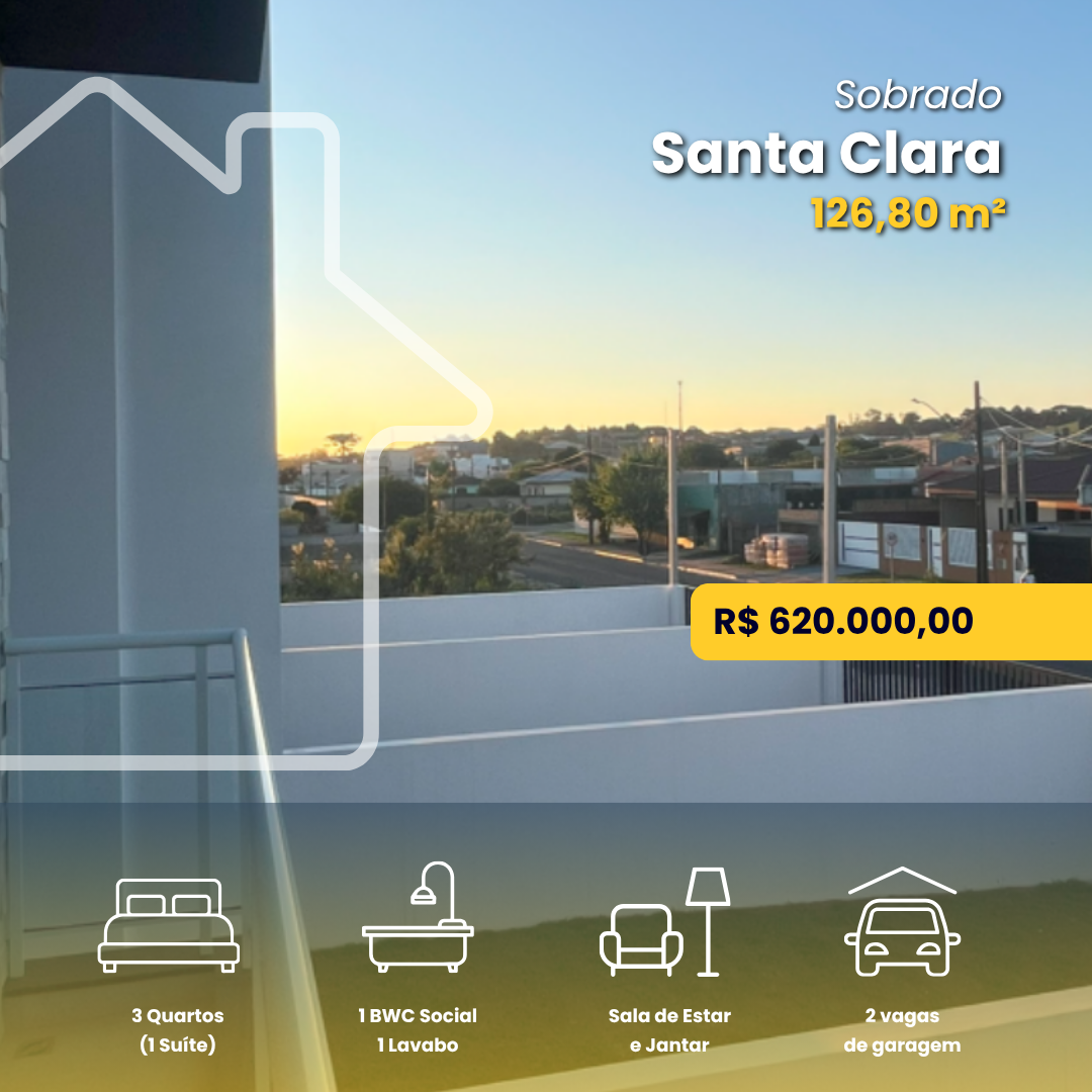 Sobrado Moderno com Varanda