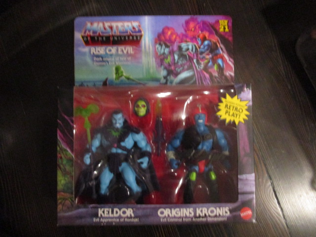 Masters of the Universe Keldor & Kronis 2-Pack – Rise of Evil – Masters of the Universe Retro Play 