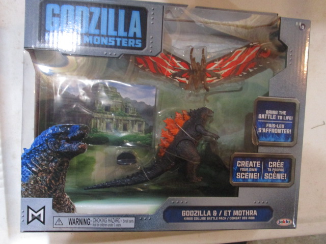 Godzilla: King of the Monsters Godzilla & Mothra Kings Collide Battle Pack 