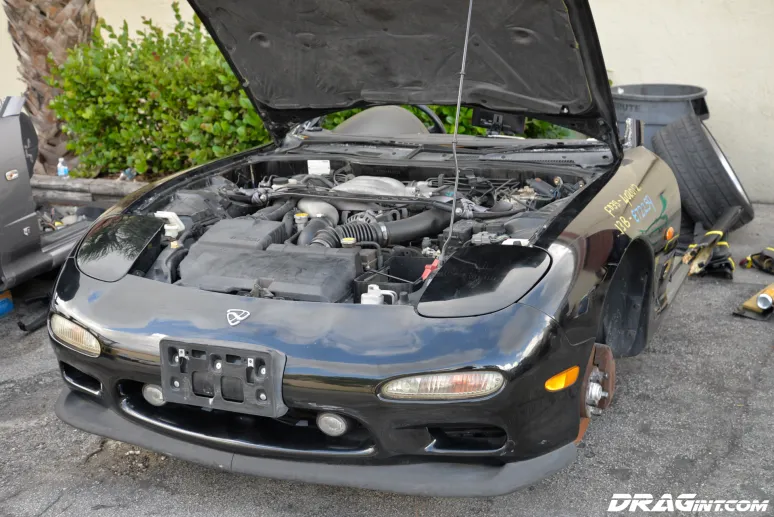 Mazda RX-7 FD3S RHD Conversion Front Clip (JDM Half Cut)