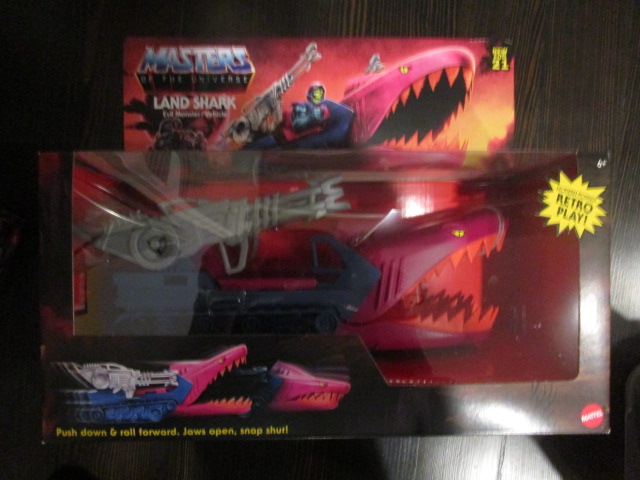 Masters of the Universe Land Shark Vehicle – Masters of the Universe Retro Play – Mattel 