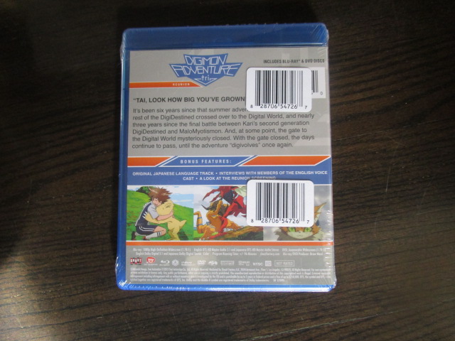 Digimon Adventure tri.: Reunion – Blu-ray + DVD