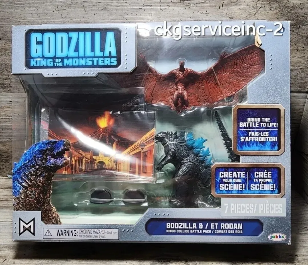 Godzilla: King of the Monsters Godzilla & Rodan Kings Collide Battle Pack 