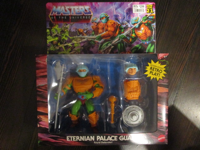 Masters of the Universe Eternian Palace Guard – Royal Defender – Masters of the Universe Retro Play – Mattel 