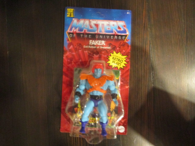 Masters of the Universe Faker – Evil Robot of Skeletor – Masters of the Universe Retro Play – Mattel 