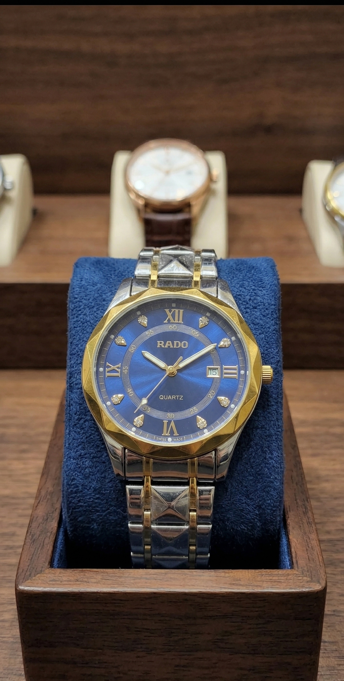 RADO Deep Blue Sunburst Dial