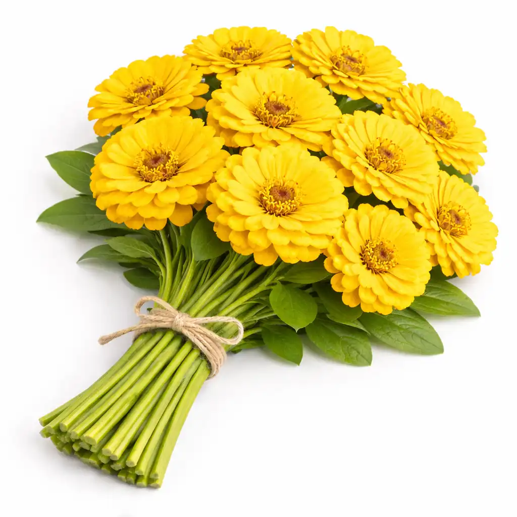 Yellow Zinnia - மஞ்சள் சீனியா