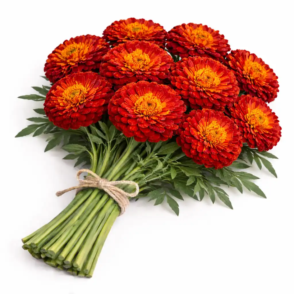 Red Marigold - சிவப்பு செவ்வந்தி