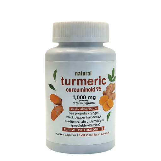 Natural Turmeric Curcuminoid 95 Capsules