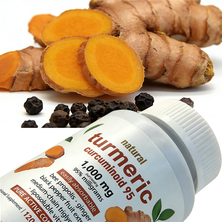 Natural Turmeric Curcuminoid 95 Capsules