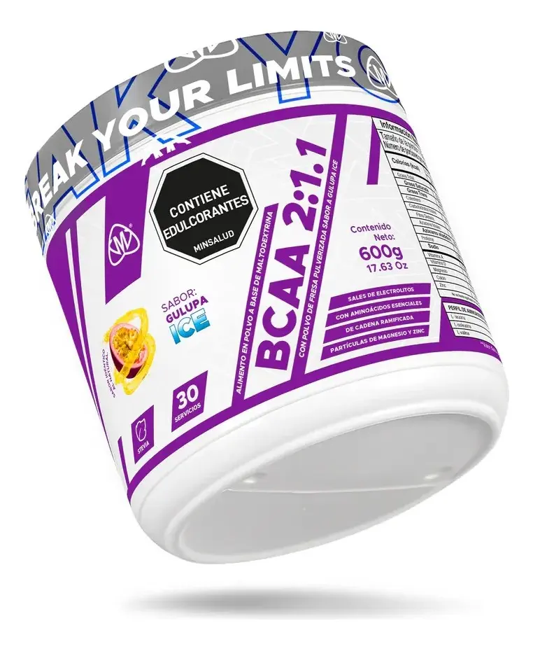 Aminoacidos Bcaa,s 600g