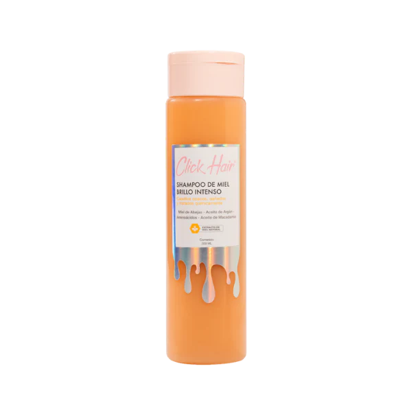 Shampoo de Miel Brillo Intenso Click Hair 