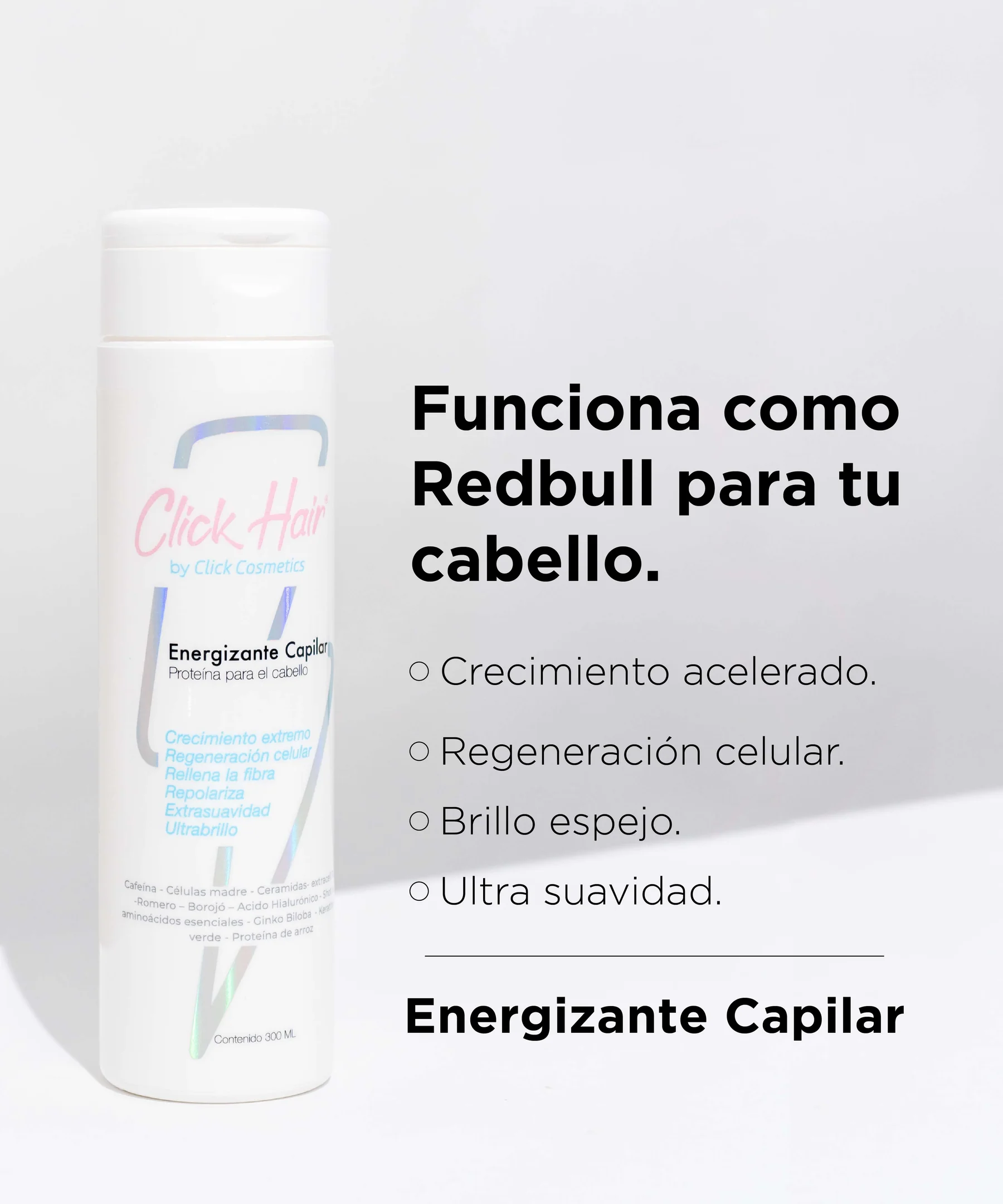 Energizante Capilar Click Hair 300ml