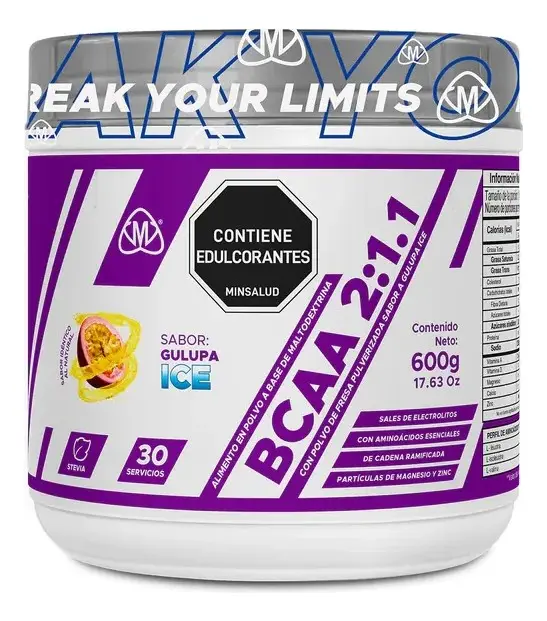 Aminoacidos Bcaa,s 600g