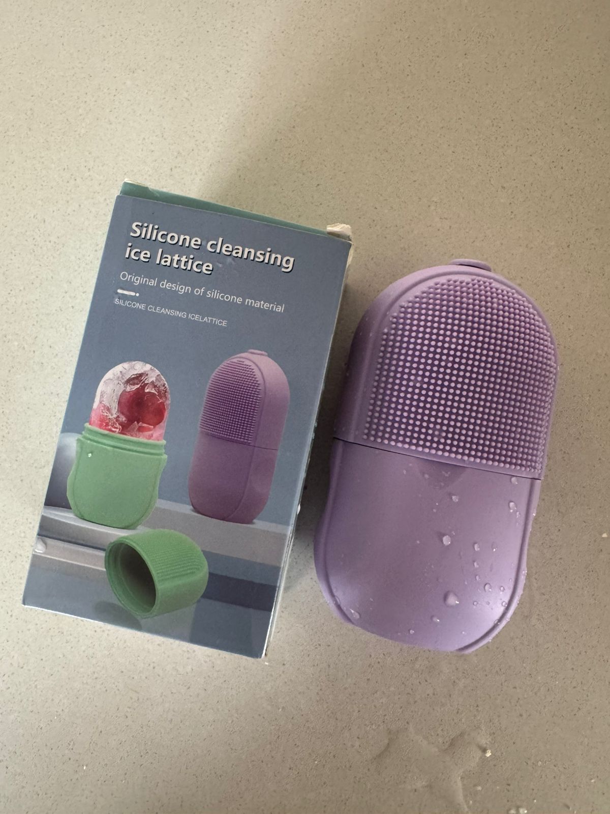 Rodillo Molde Hielo Masajeador - Hieloterapia Silicona