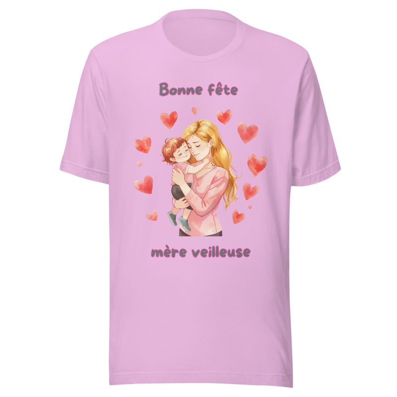 T-shirt Mère Veilleuse-Girl