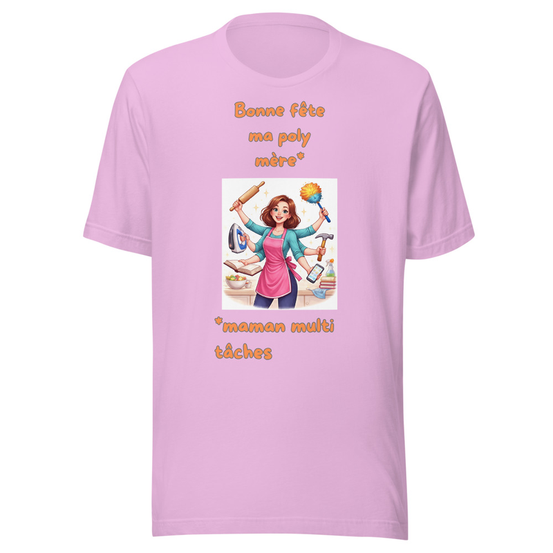 T-shirt Poly Mère-Girl