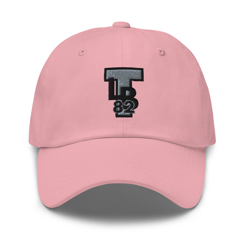 Casquette rose brodée TB82