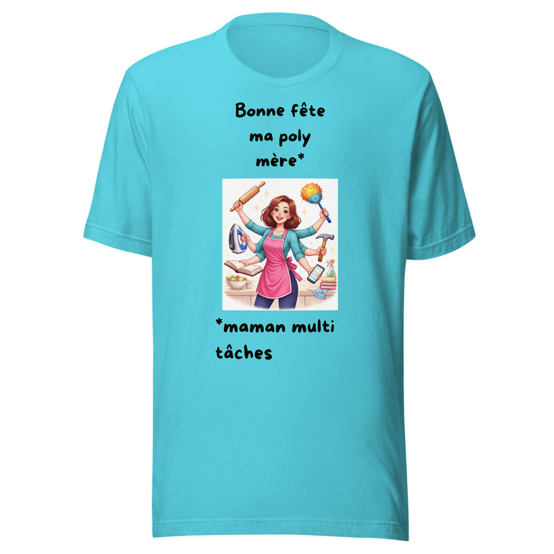 T-shirt Poly Mère-Girl