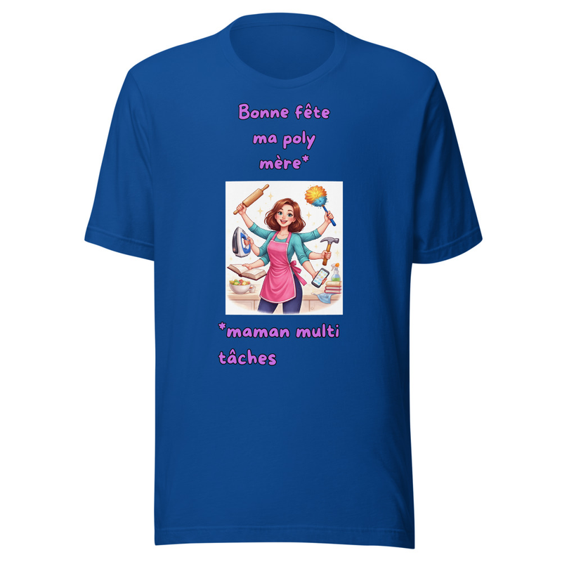 T-shirt Poly Mère-Girl