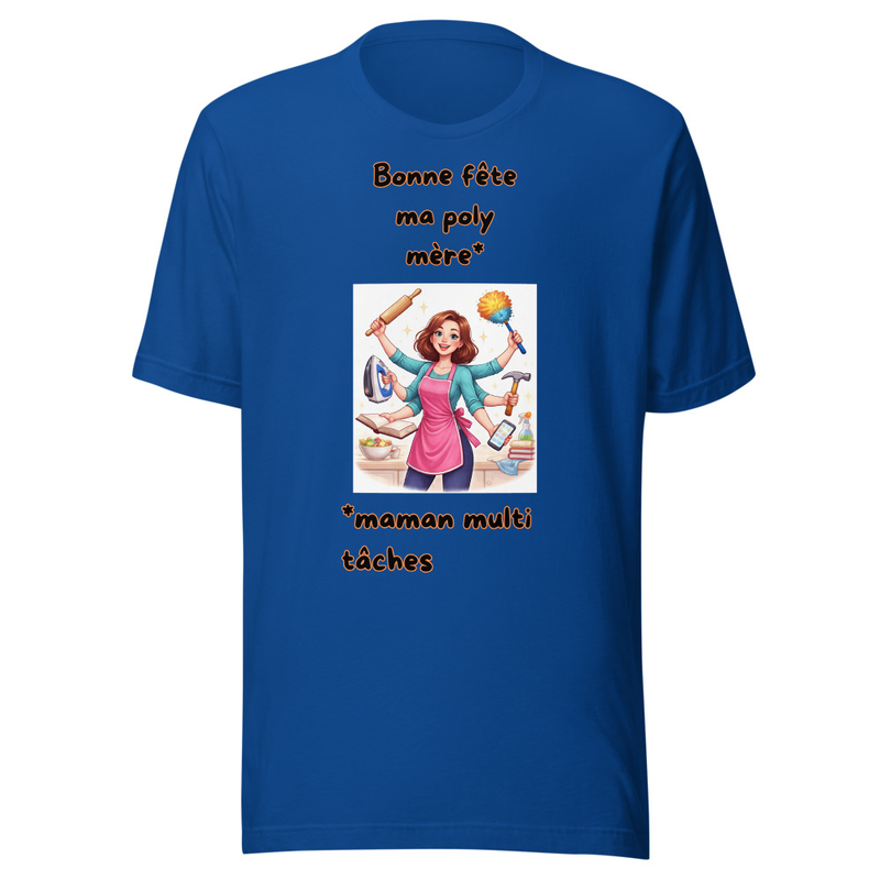 T-shirt Poly Mère-Girl