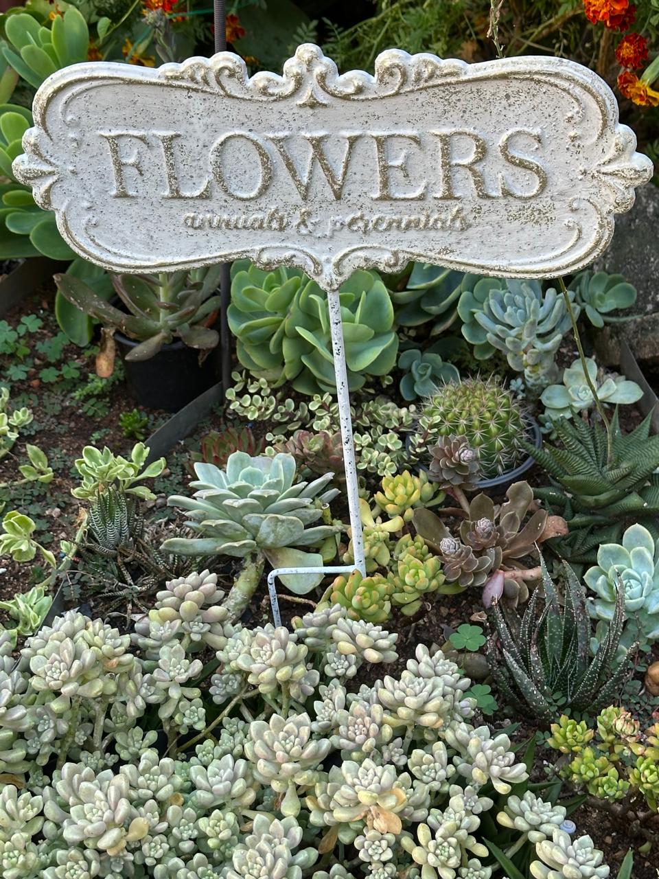 Estaca Decorativa Flowers para Jardim