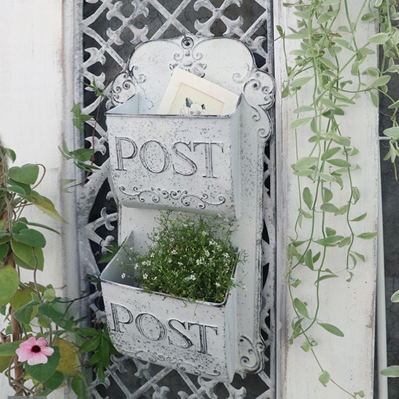 Porta-Cartas Vintage de Parede