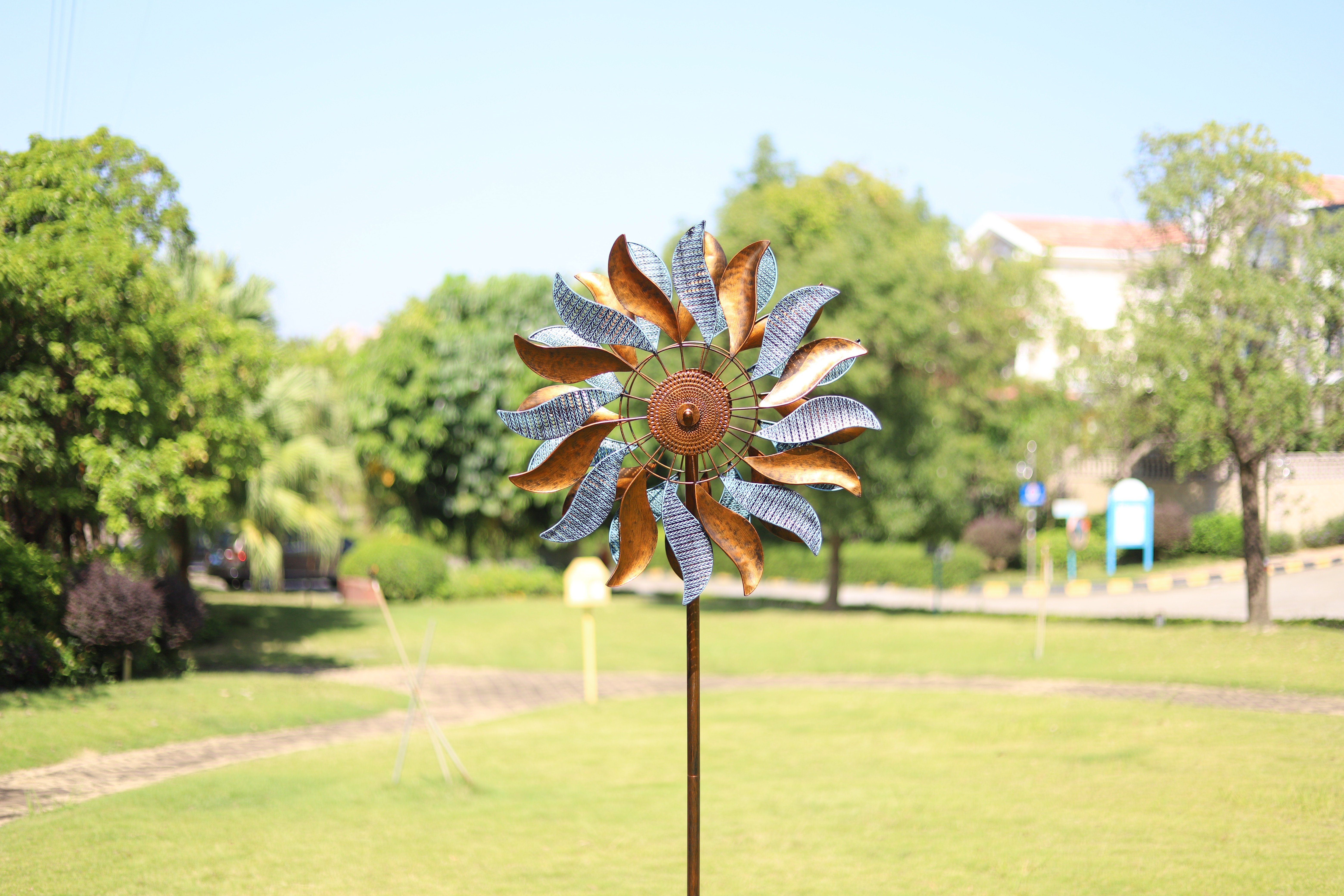 Catavento Decorativo Girassol