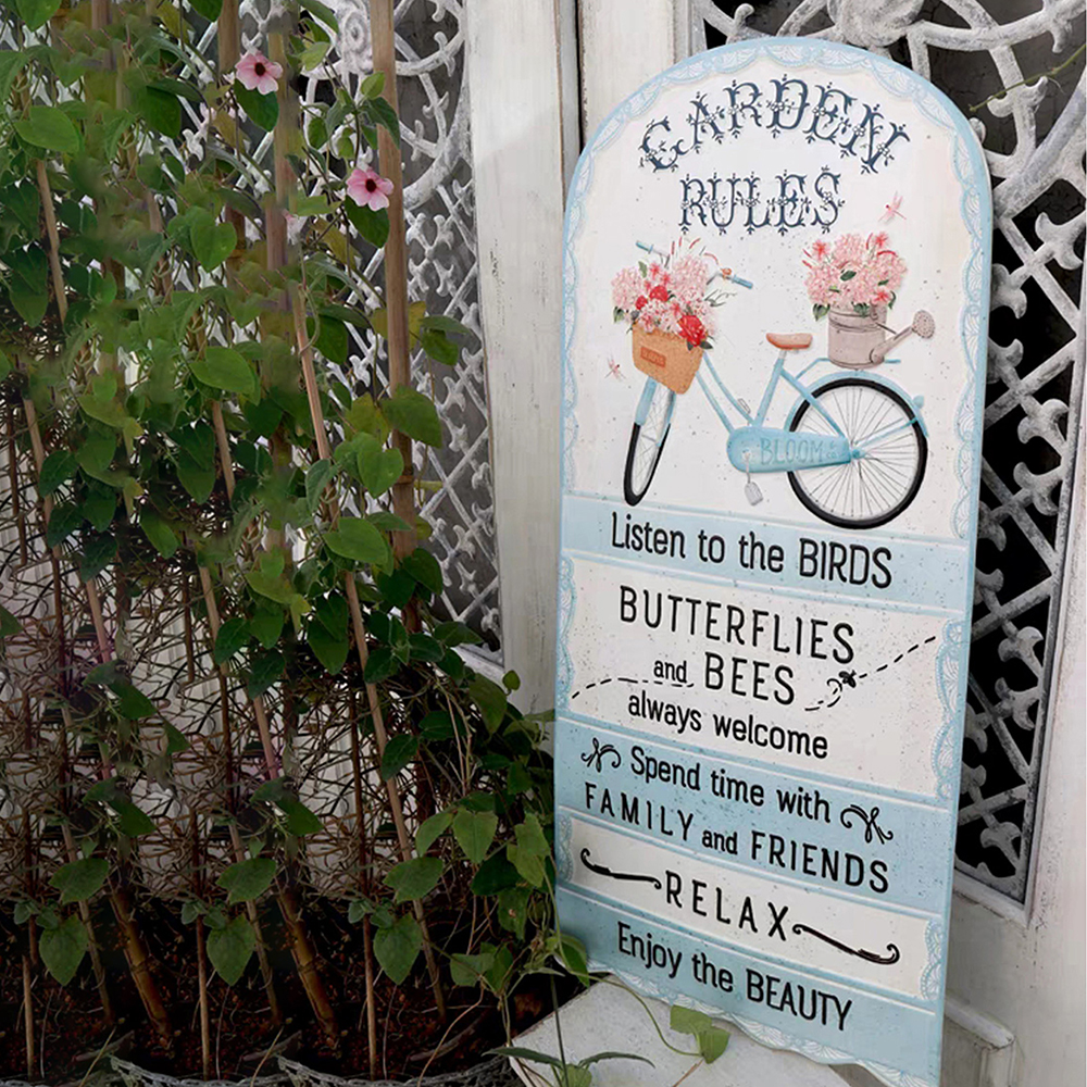 Placa Decorativa Bike