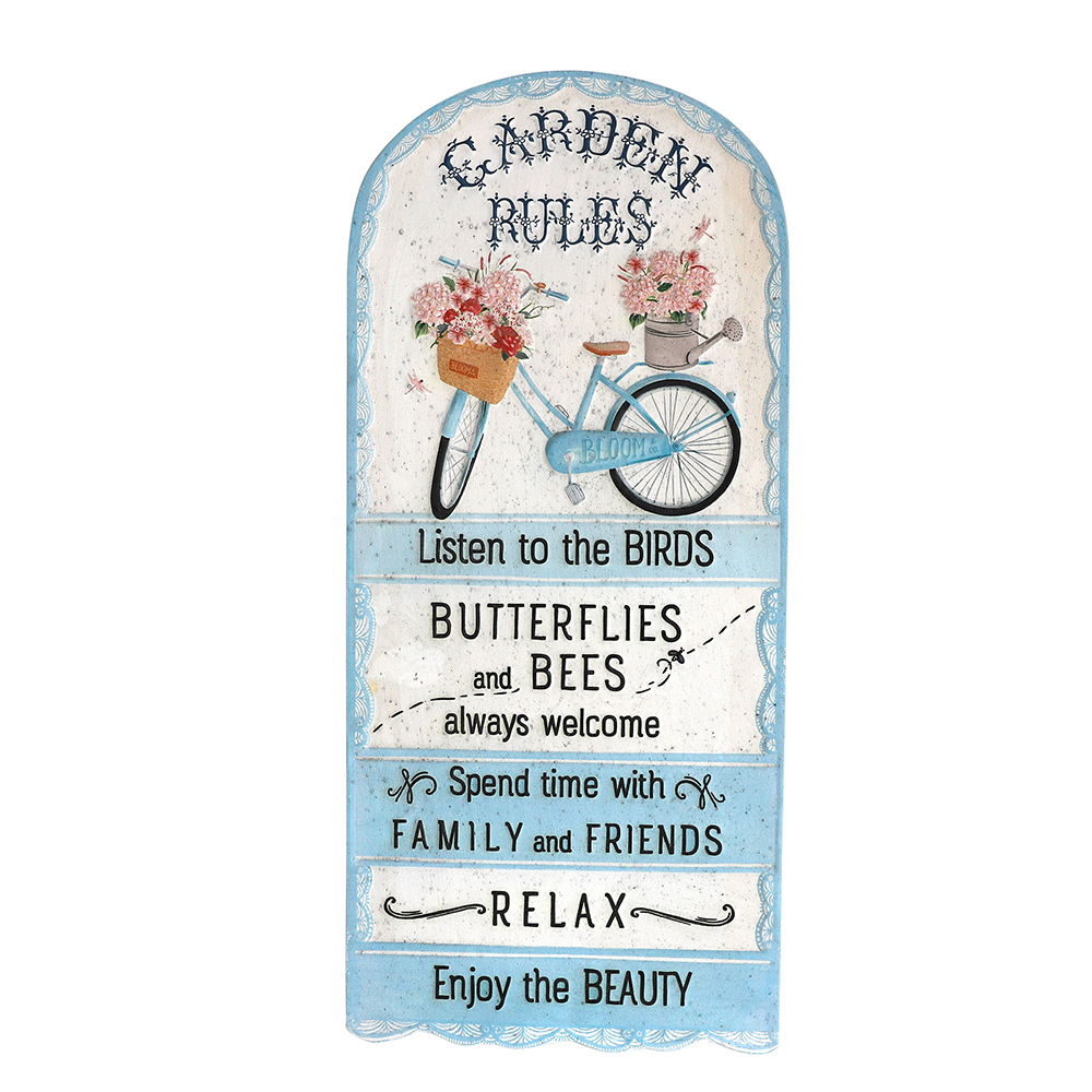 Placa Decorativa Bike