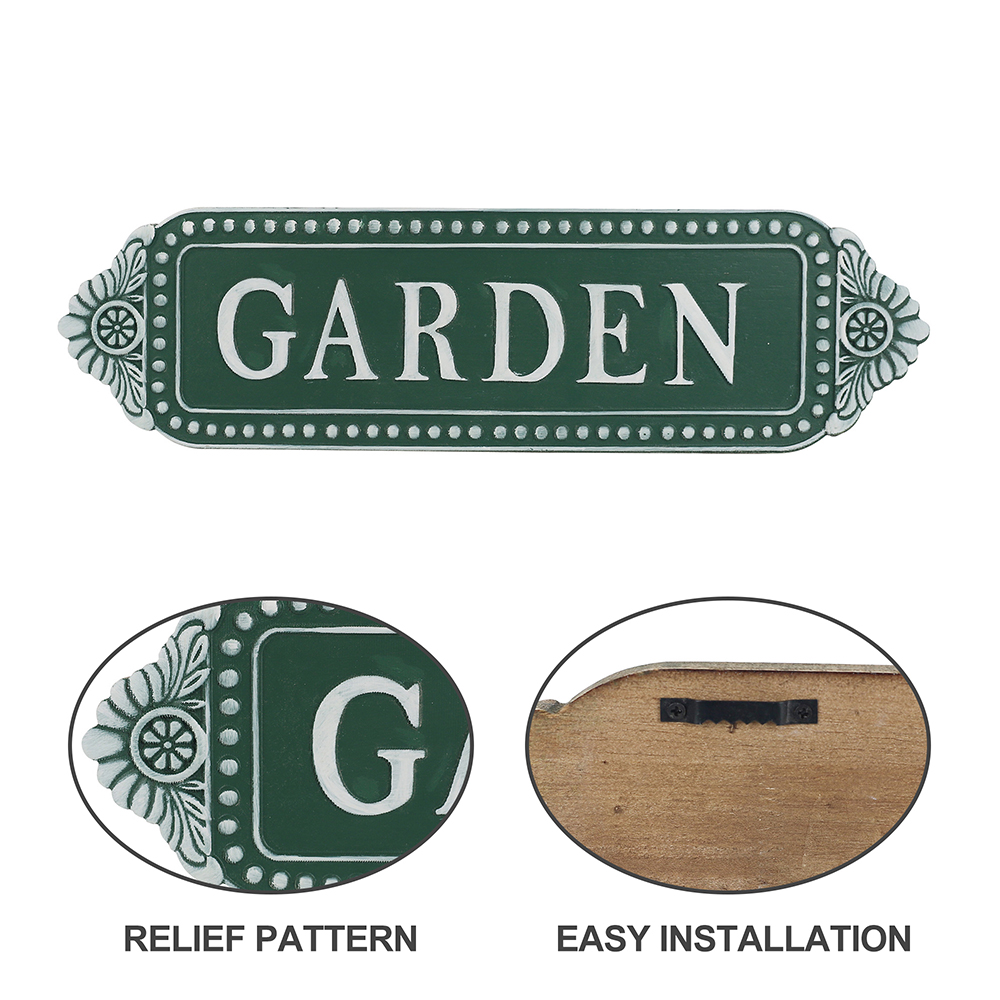 Placa Decorativa Garden G