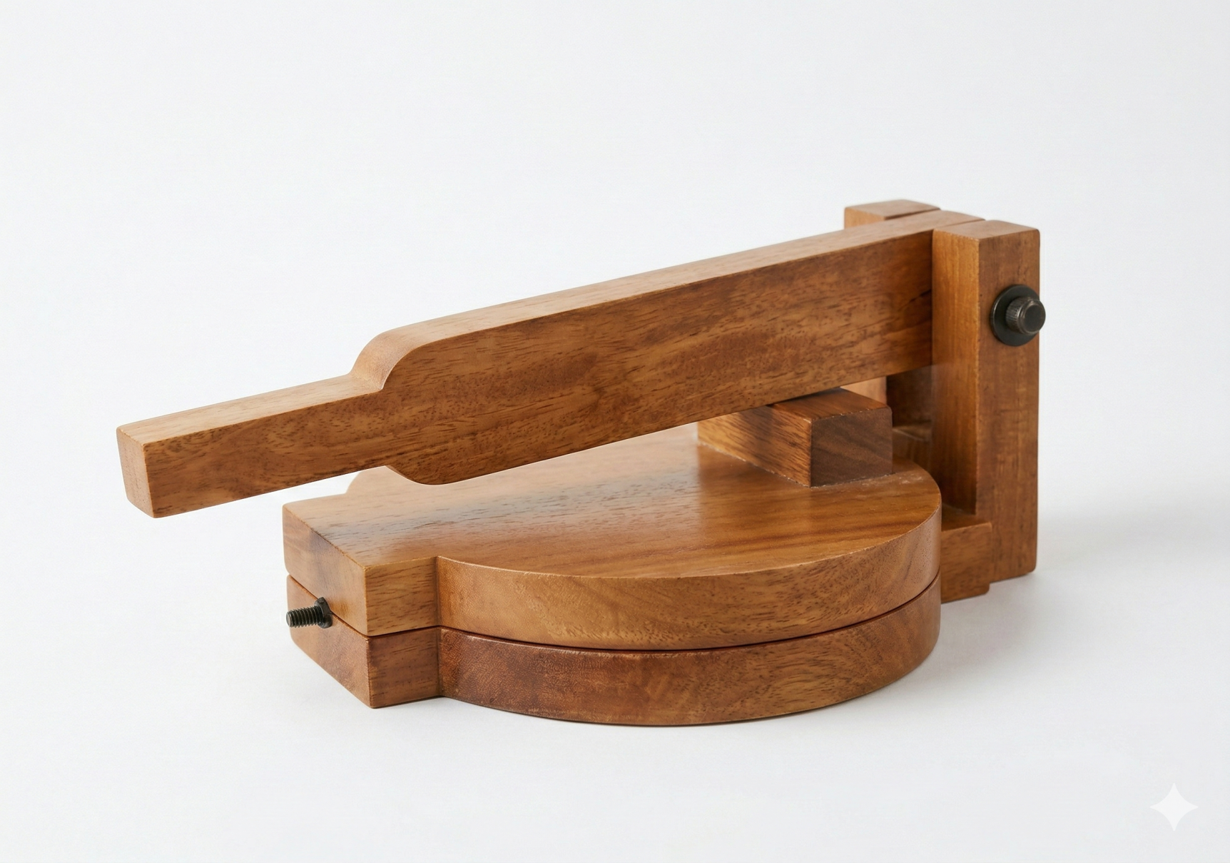 Wooden Roti Press