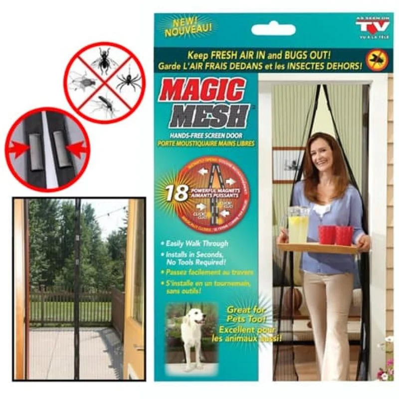 Magnetic Door Mesh Screen