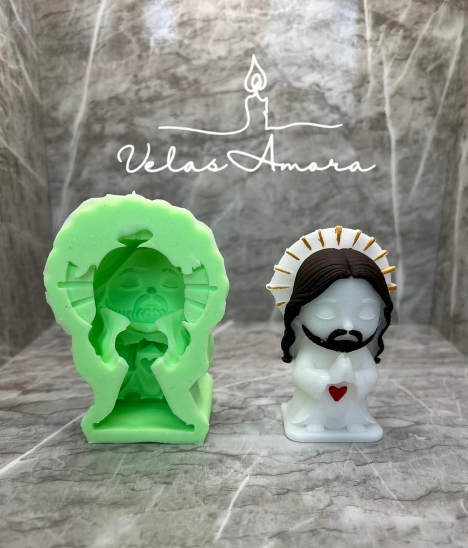 Molde de silicona Jesús