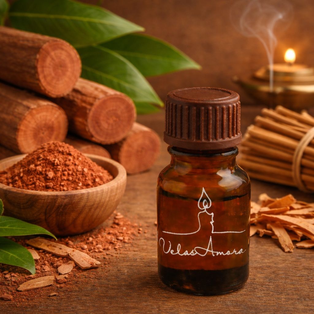 Esencia con olor a Sándalo