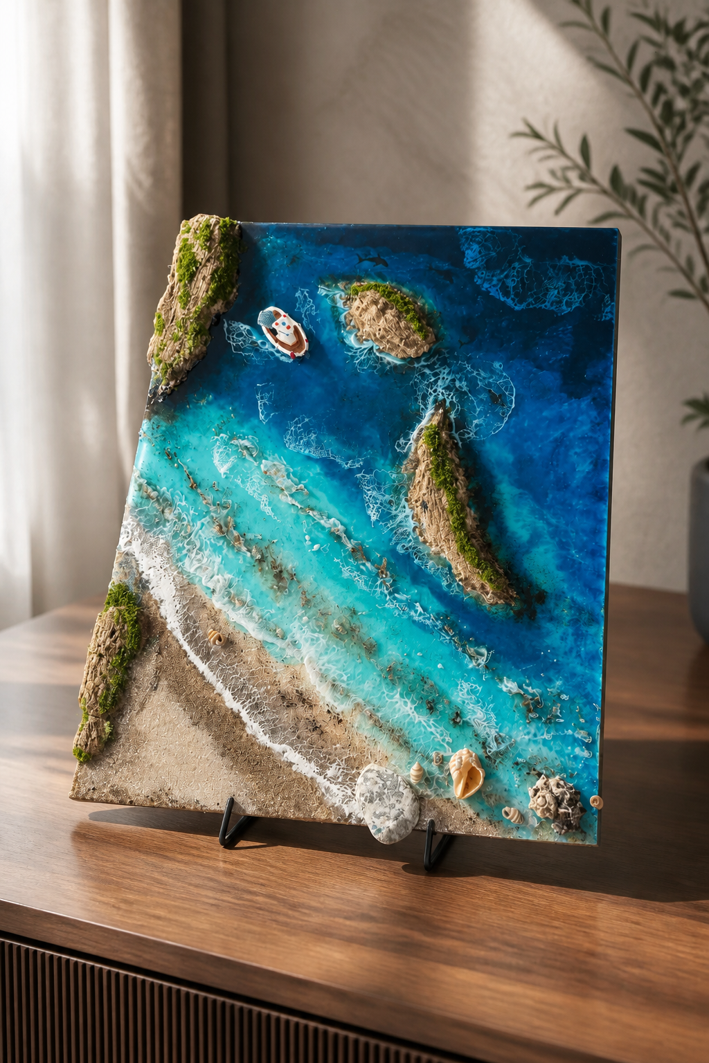 Reserva Curso Ocean Art en Resina Epoxi