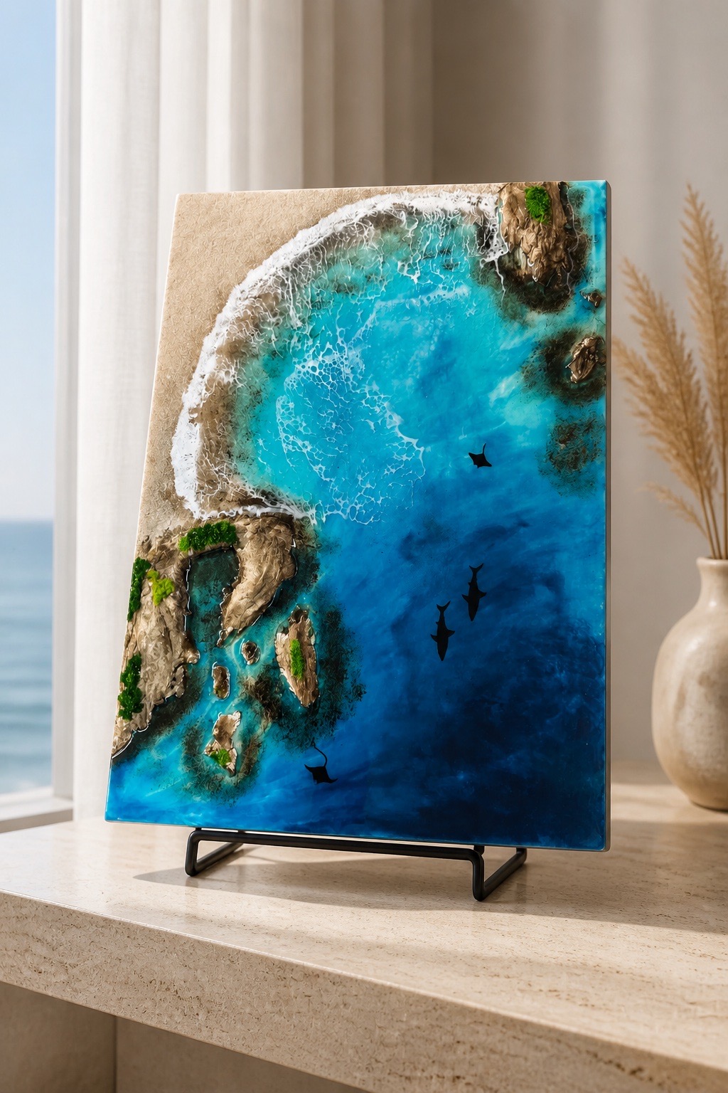 Reserva Curso Ocean Art en Resina Epoxi
