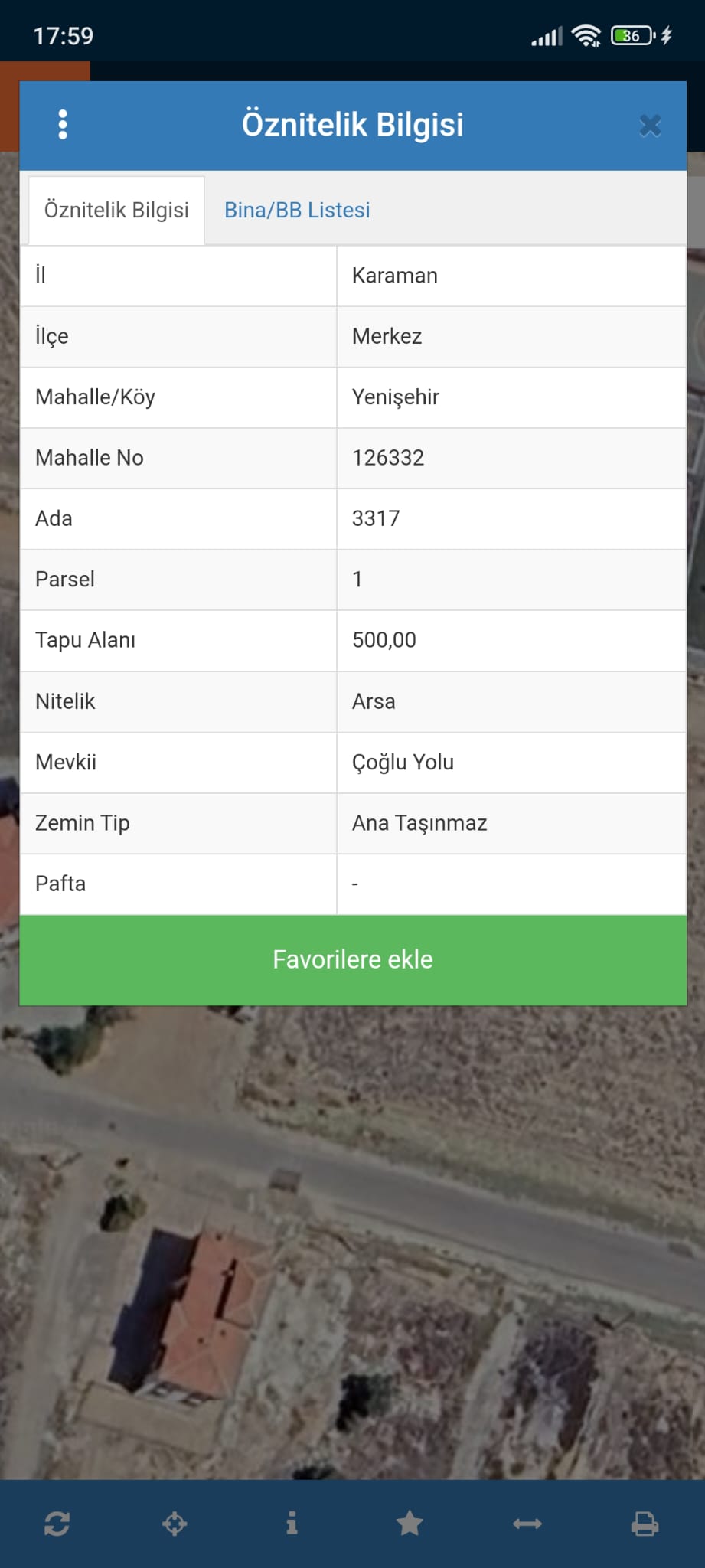 YENİŞEHİR MAHALLESİ 500 M2 ARSA